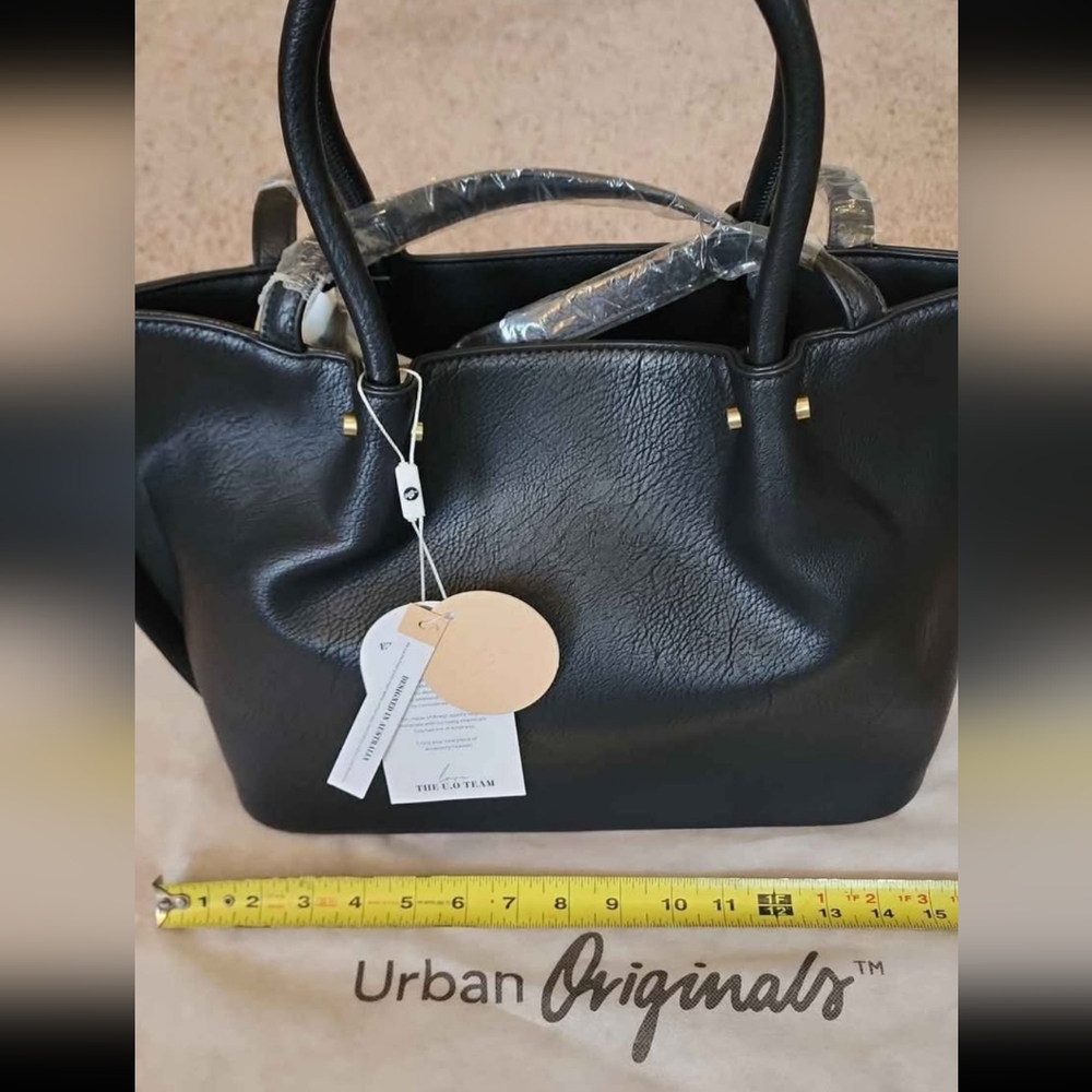 Final 🥰 NWT! Tuckernuck X Urban Originals Black Vegan Leather Tote
